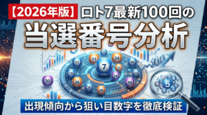 【2026年版】ロト7最新100回の当選番号分析｜出現傾向から狙い目数字を徹底検証