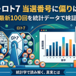 ロト6・ロト7の当選番号に偏りはある？最新100回を統計データで検証
